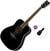 Guitarra dreadnought Yamaha FG820 BL II Basic SET Black Guitarra dreadnought