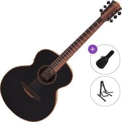 Elektroakustická gitara Jumbo Bromo BAT8ME Standard SET Black Elektroakustická gitara Jumbo