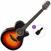 elektroakustisk guitar Takamine GF30CE-BSB Basic SET Brown Sunburst elektroakustisk guitar