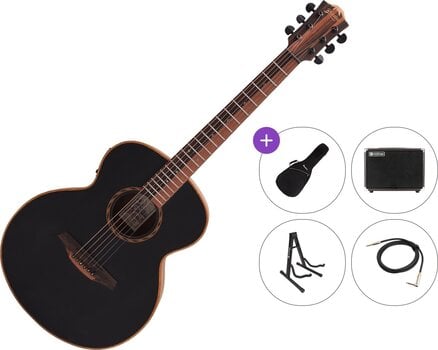 Chitarra Semiacustica Jumbo Bromo BAT8ME Premium SET Black Chitarra Semiacustica Jumbo - 1