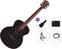 Chitarra Semiacustica Jumbo Bromo BAT8ME Premium SET Black Chitarra Semiacustica Jumbo