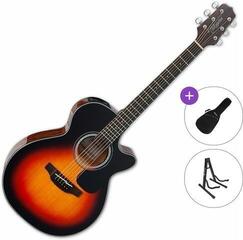 elektroakustisk guitar Takamine GF30CE-BSB Standard SET Brown Sunburst elektroakustisk guitar