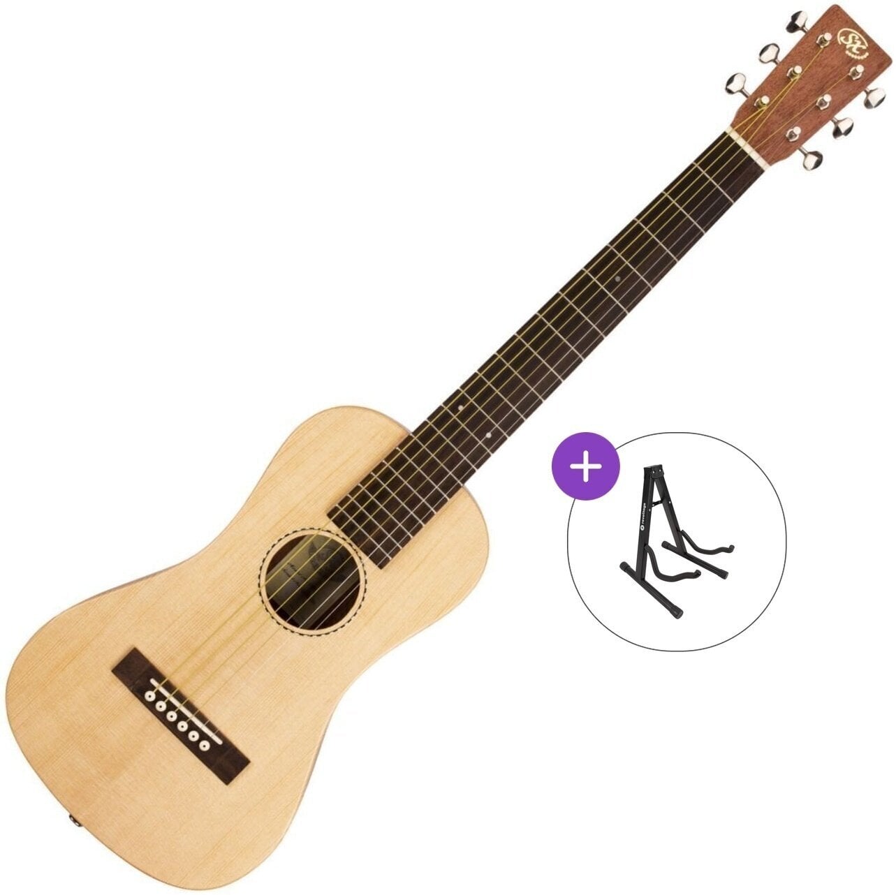 Folk-kitara SX TG1 Basic SET Natural Folk-kitara