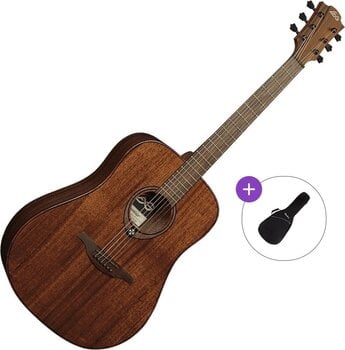 Dreadnought kitarr LAG Tramontane 98 T98D Basic SET Natural Dreadnought kitarr - 1