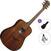 Dreadnought-kitara LAG Tramontane 98 T98D Standard SET Natural Dreadnought-kitara
