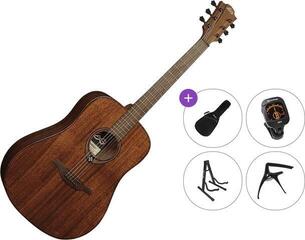 Akustična gitara LAG Tramontane 98 T98D Premium SET Natural Akustična gitara