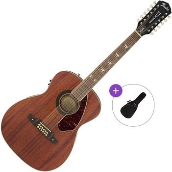 12 strunska elektroakustična kitara Fender Tim Armstrong Hellcat 12 WN Basic SET Natural 12 strunska elektroakustična kitara - 1