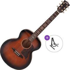 elektroakustisk gitar Bromo BAN8E Basic SET Vintage Sunburst elektroakustisk gitar