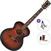 Chitarra Semiacustica Jumbo Bromo BAN8E Standard SET Vintage Sunburst Chitarra Semiacustica Jumbo