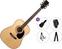 Akustikgitarre Cort AD880 Premium SET Natural Satin Akustikgitarre