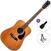 Акустична китара Pasadena PD-450 All Solid Standard SET Vintage Natural Акустична китара