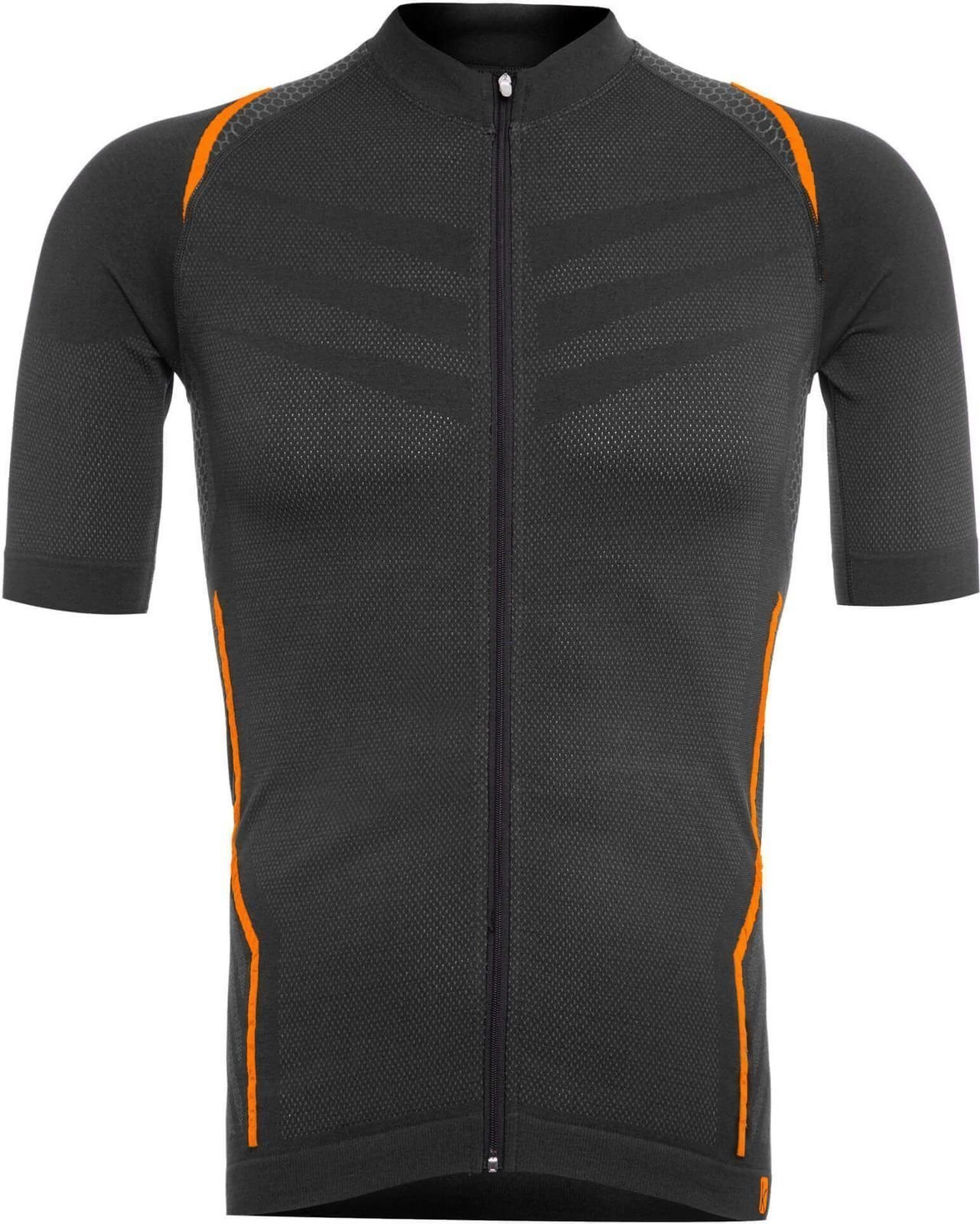 Cycling jersey Funkier Respirare Jersey Orange/Grey M/L