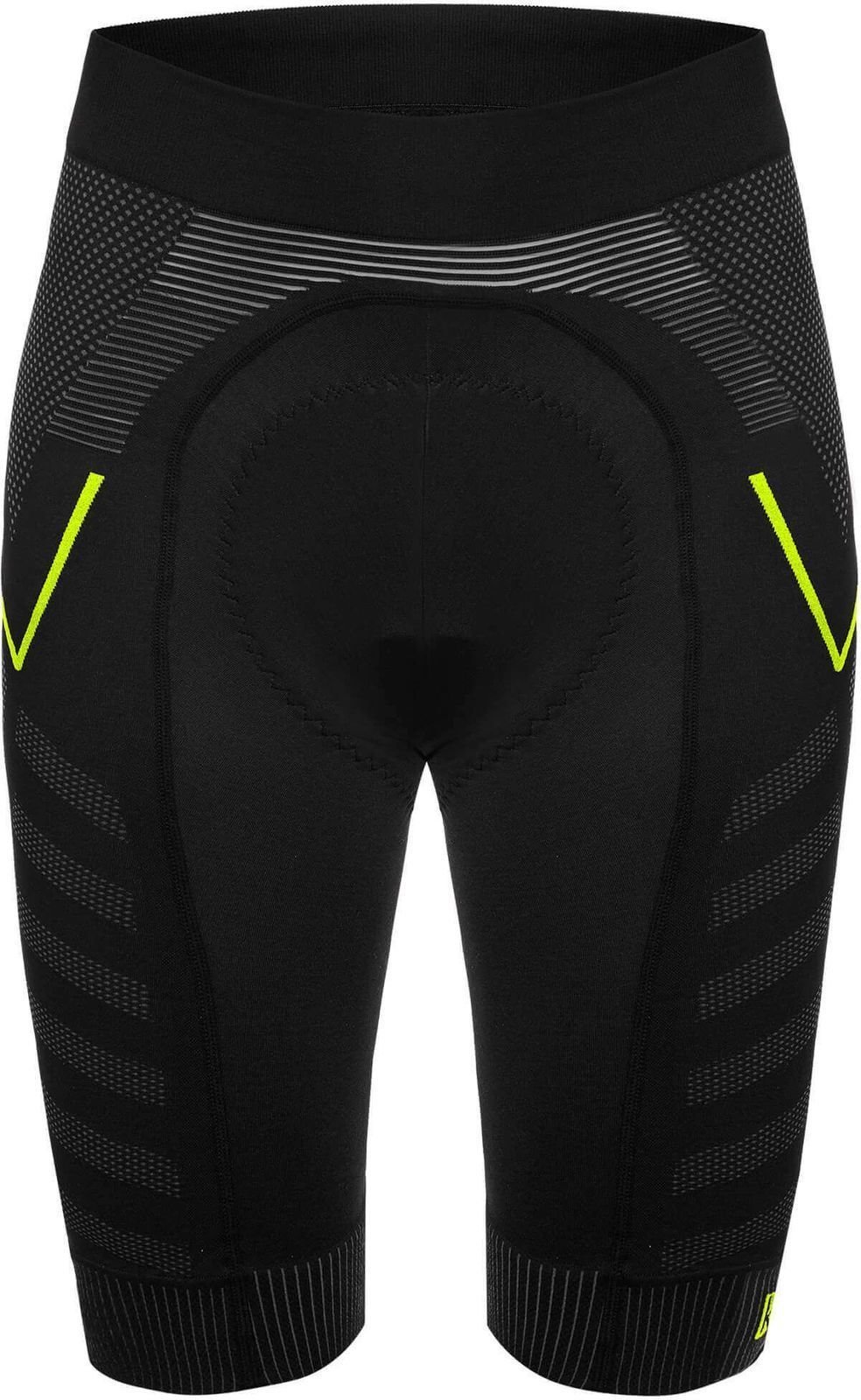 Pantaloncini e pantaloni da ciclismo Funkier Velletri Grigio-Giallo XL/2XL Pantaloncini e pantaloni da ciclismo
