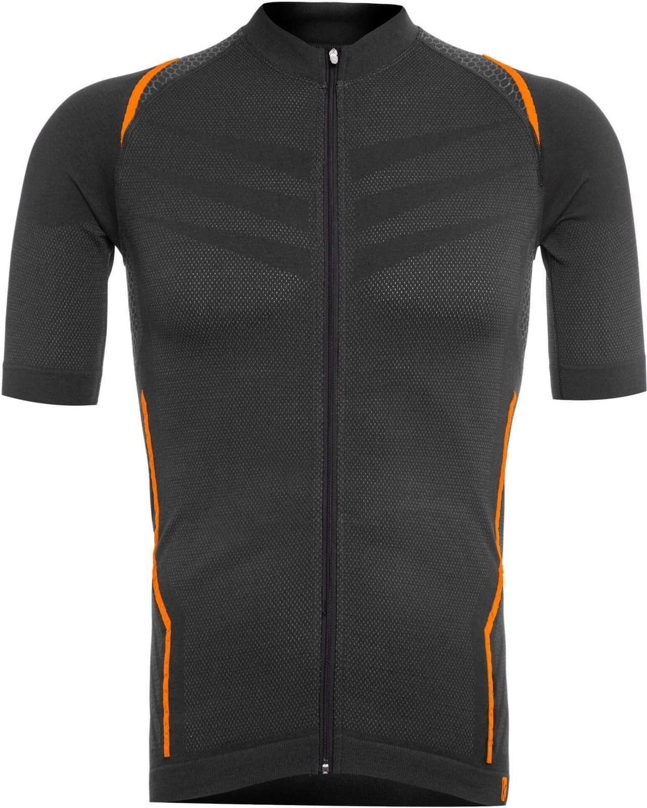 Cycling jersey Funkier Respirare Jersey Grey/Orange XL/2XL