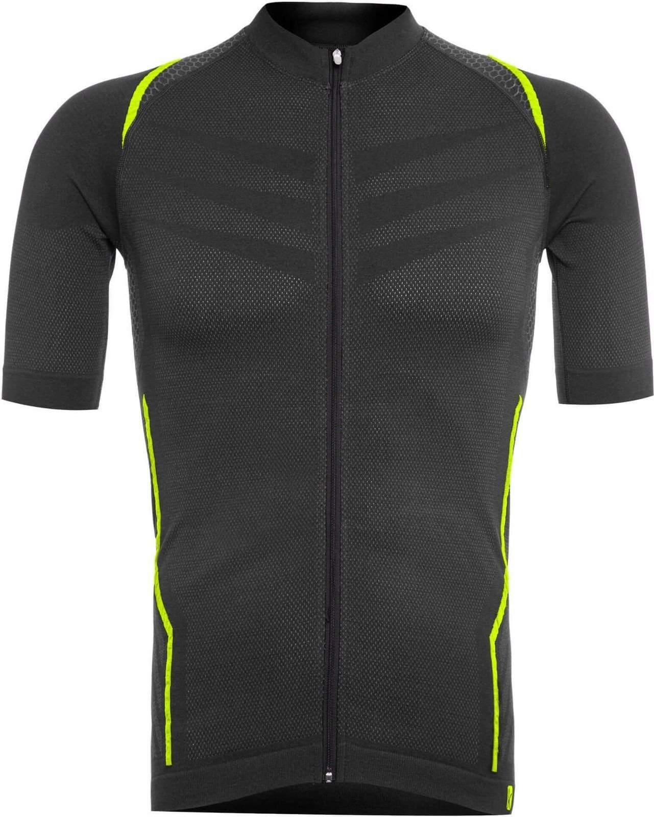 Odzież kolarska / koszulka Funkier Respirare Golf Szary-Żółty XL/2XL