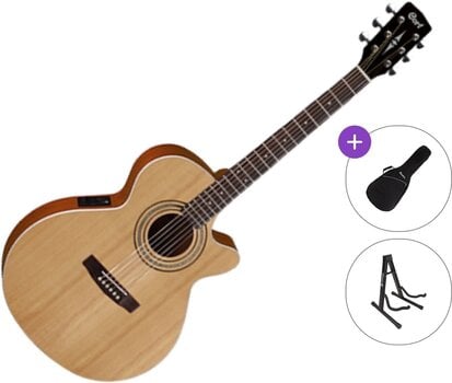 Chitarra Semiacustica Jumbo Cort SFX-ME Standard SET Open Pore Natural Chitarra Semiacustica Jumbo - 1