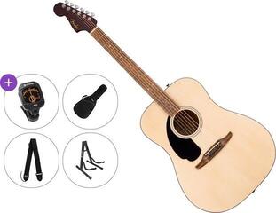 Ακουστική Κιθάρα Fender California Standard Redondo LH Premium SET Natural Ακουστική Κιθάρα