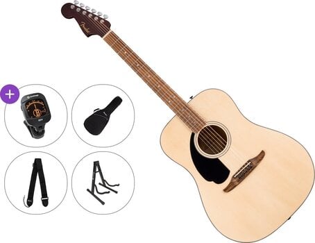 Ακουστική Κιθάρα Fender California Standard Redondo LH Premium SET Natural Ακουστική Κιθάρα - 1