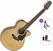 Chitarra Semiacustica Jumbo Takamine GX18CE Standard SET Natural Satin Chitarra Semiacustica Jumbo