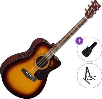 Dreadnought Elektro-Akustikgitarren Yamaha FSX 315C Standard SET Tobacco Brown Sunburst Dreadnought Elektro-Akustikgitarren - 1
