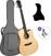 Akustikgitarre Cascha CGA300 Basic SET Natural Akustikgitarre