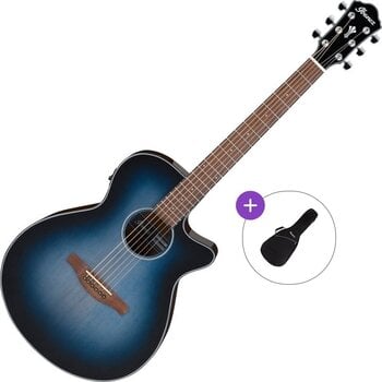 guitarra eletroacústica Ibanez AEG50-IBH Basic SET Indigo Blue Burst guitarra eletroacústica - 1
