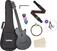 Akustična gitara Cascha Carbon Fibre Acoustic Guitar Basic SET Black Matte Akustična gitara
