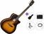 elektroakustinė gitara Cort GA1E Premium SET Open Pore Sunburst elektroakustinė gitara