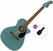 Chitarra Semiacustica Jumbo Fender Newporter Player Basic SET Tidepool Chitarra Semiacustica Jumbo