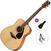 Dreadnought kitarr Yamaha FG800 Standard SET Natural Dreadnought kitarr