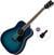 Guitarra dreadnought Yamaha FG820 SB II Basic SET Sunset Blue Guitarra dreadnought