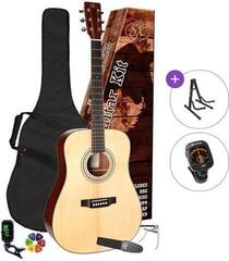 Ακουστική Κιθάρα SX SD704K Standard SET Natural Ακουστική Κιθάρα