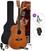 Dreadnought-kitara SX SD104KBR Standard SET Brown Dreadnought-kitara