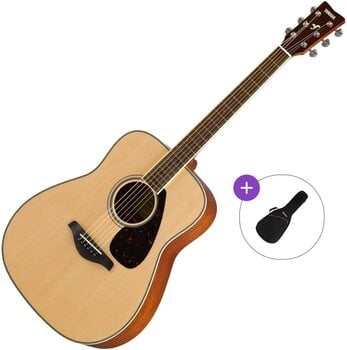 Dreadnought Guitar Yamaha FG820NTII Basic SET Natural Dreadnought Guitar - 1