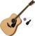 Dreadnought Guitar Yamaha FG820NTII Basic SET Natural Dreadnought Guitar