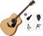 Dreadnought Guitar Yamaha FG820NTII Premium SET Natural Dreadnought Guitar