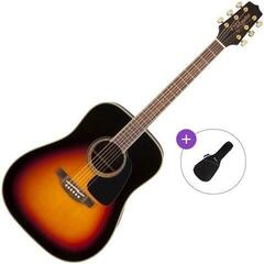 Dreadnought-gitar Takamine GD51 Basic SET Brown Sunburst Dreadnought-gitar