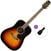 Dreadnought-kitara Takamine GD51 Basic SET Brown Sunburst Dreadnought-kitara