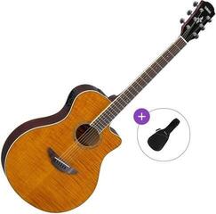 elektroakustiline kitarr Yamaha APX600 Basic SET Amber elektroakustiline kitarr