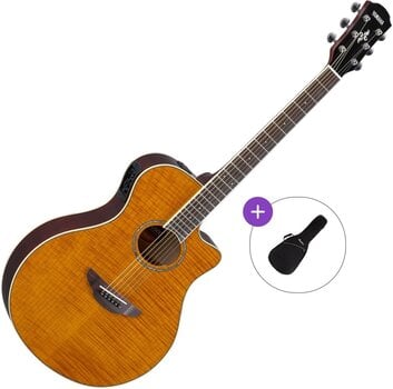 elektroakustiline kitarr Yamaha APX600 Basic SET Amber elektroakustiline kitarr - 1