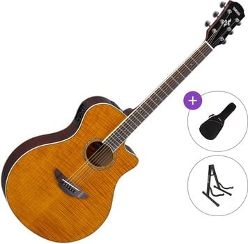 elektroakustiline kitarr Yamaha APX600 Standard SET Amber elektroakustiline kitarr - 1