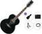 12-keelne elektroakustiline kitarr Ibanez AJ7012M1E-BK Premium SET Black 12-keelne elektroakustiline kitarr