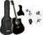 Ακουστική Κιθάρα Cascha CGA100BK Premium SET Black Ακουστική Κιθάρα
