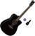 guitarra eletroacústica Yamaha FGX800C Basic SET Black guitarra eletroacústica