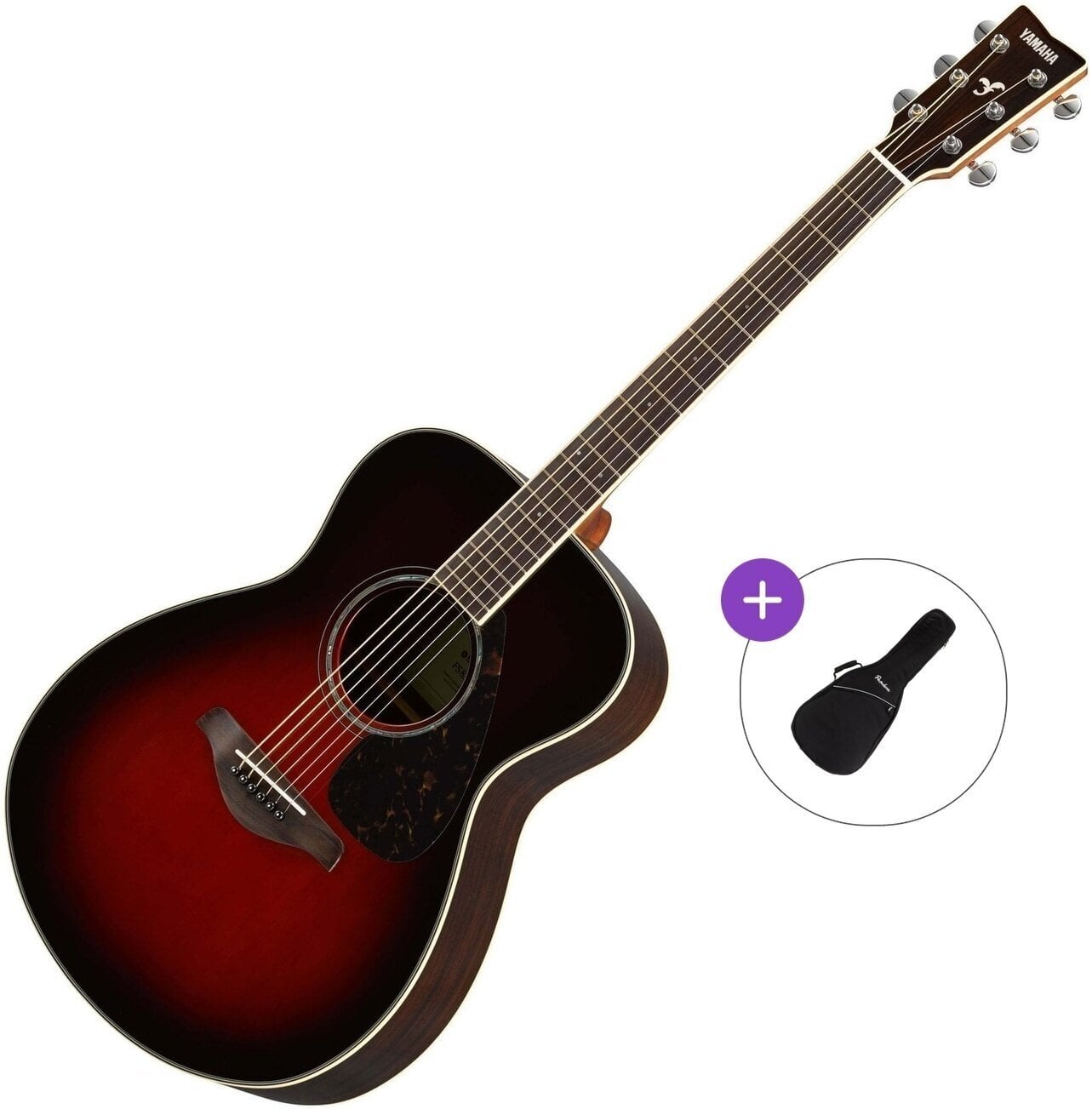 Ακουστική Κιθάρα Yamaha FS830 Basic SET Tobacco Brown Sunburst Ακουστική Κιθάρα
