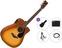 Elektroakustinen kitara Yamaha FGX800C Premium SET Sand Burst Elektroakustinen kitara