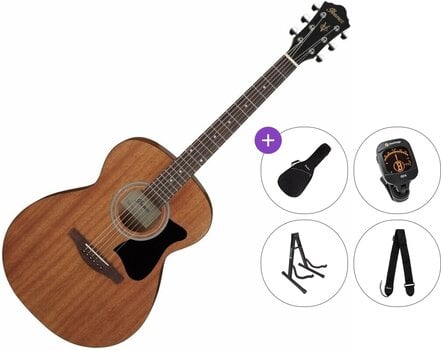 Jumbokitara Ibanez VC44-OPN Premium SET Open Pore Natural Jumbokitara - 1