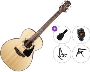 Jumbokitara Takamine GN30 Premium SET Natural Jumbokitara