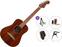 Chitarra Acustica Fender California Standard Redondo Mini Premium SET Natural Sapele Chitarra Acustica