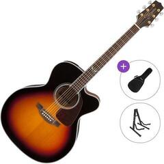 elektroakustisk guitar Takamine GJ72CE Standard SET Brown Sunburst elektroakustisk guitar